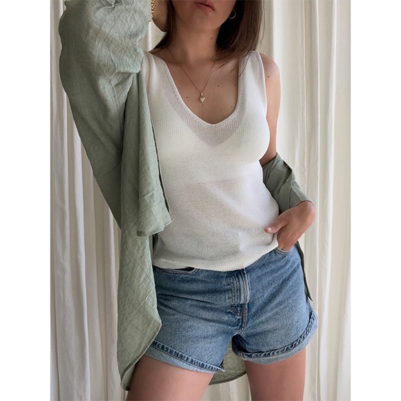 TANK TOP — In Off White - Picture 3 of 5